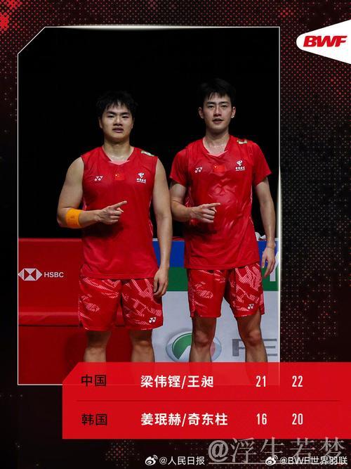 梁王组合连赢两局晋级中国公开赛四强 梁王组合连赢两局晋级中国公开赛四强